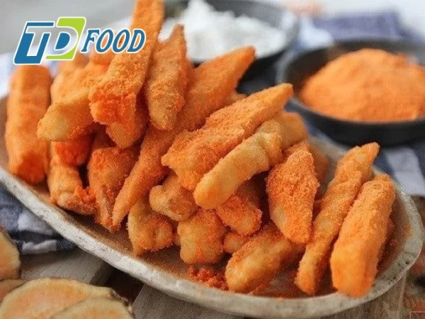 Món ăn khoai tây chiên lắc xí muội đầy hấp dẫn